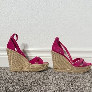 BCBGeneration Magenta (Pink) Wedges